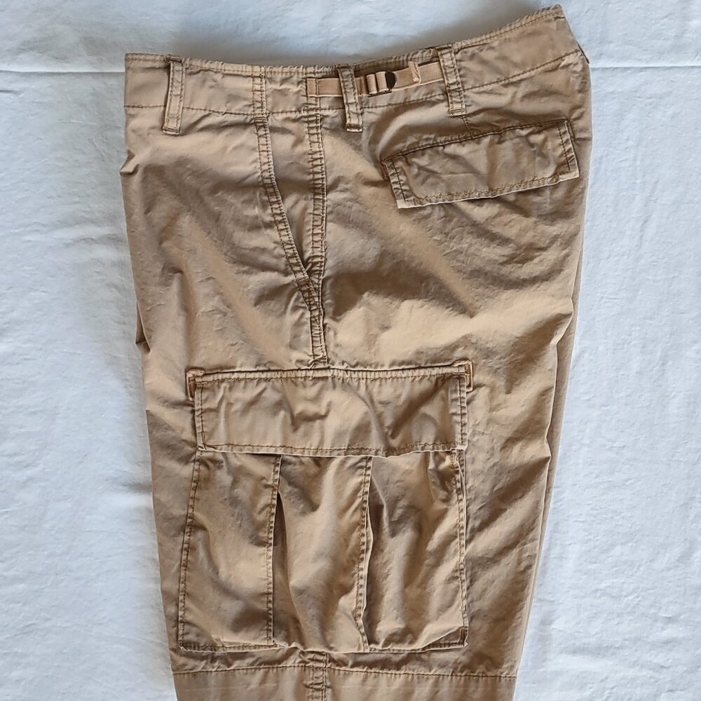Denim & Supply Ralph Lauren Cargo Shorts Mens 31 Tan Military USRL 11" Inseam - Picture 4 of 14